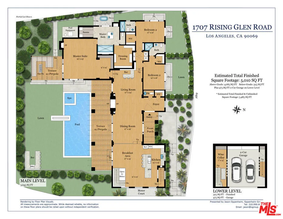 1707 Rising Glen Road Los Angeles, CA 90069