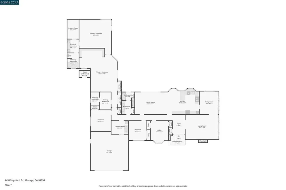 445 Kingsford Dr Moraga, CA 94556