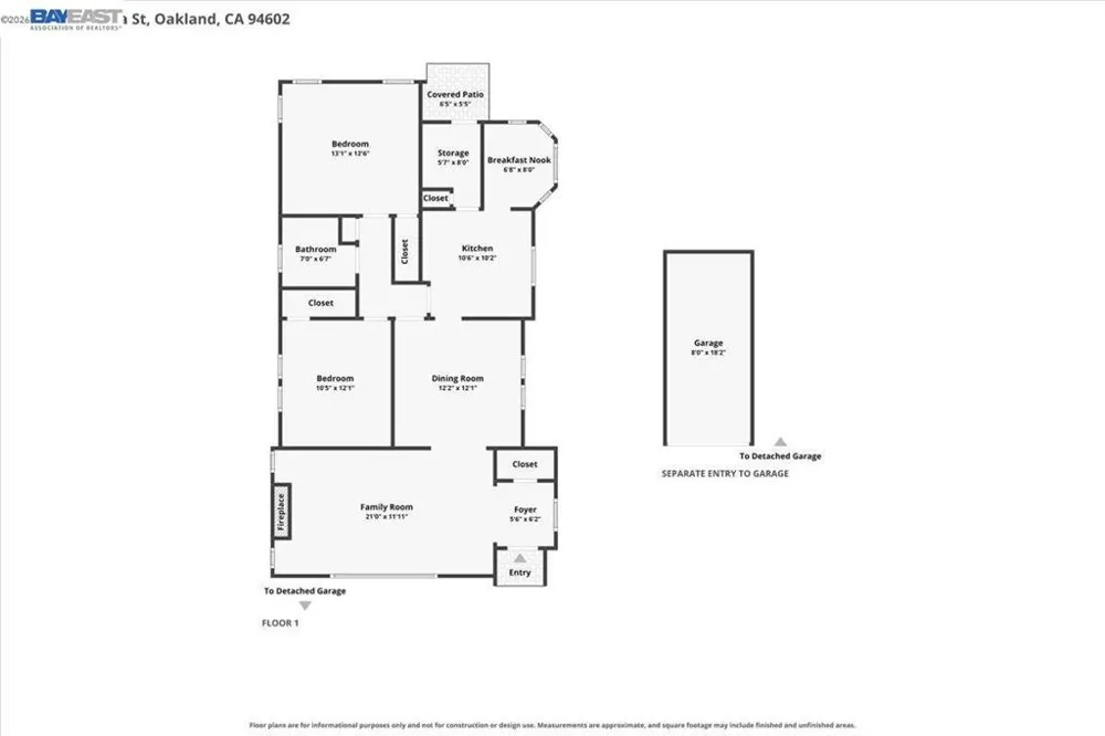3148 California St Oakland, CA 94602