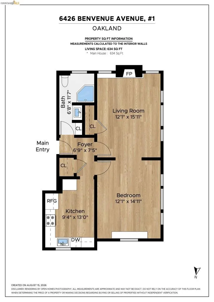 6426 Benvenue Ave #1 Oakland, CA 94618