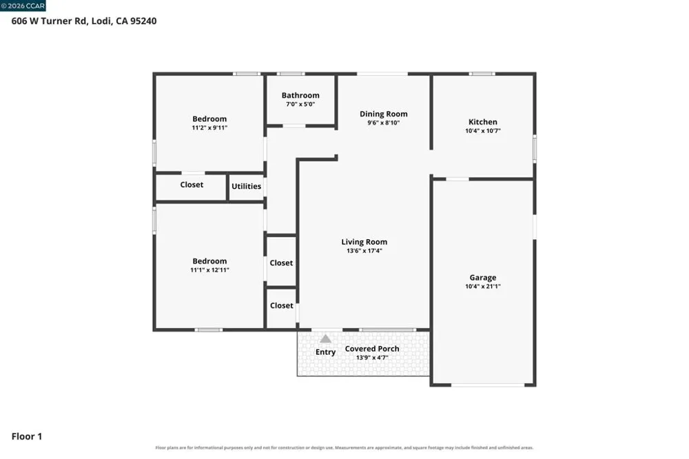 606 W Turner Rd Lodi, CA 95240