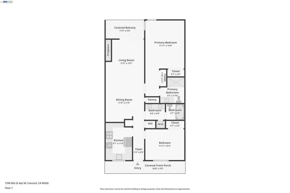 1790 Ellis St #34 Concord, CA 94520