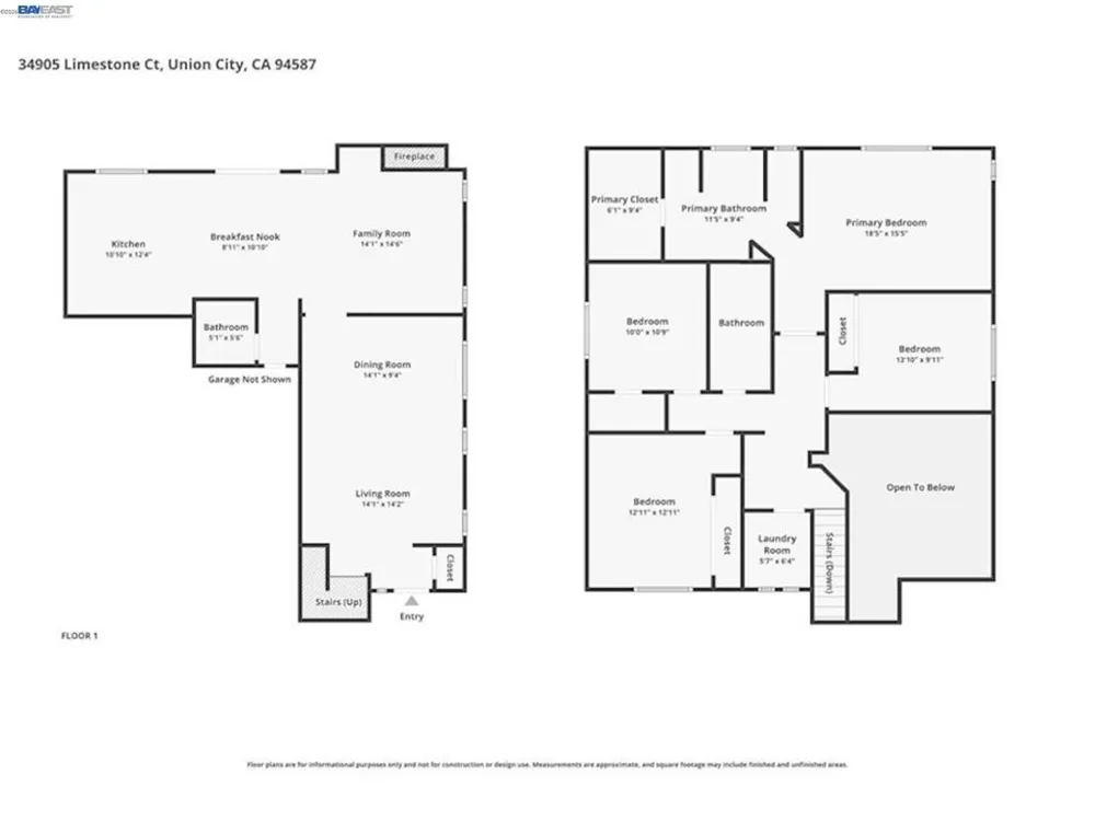 34905 Limestone Ct Union City, CA 94587