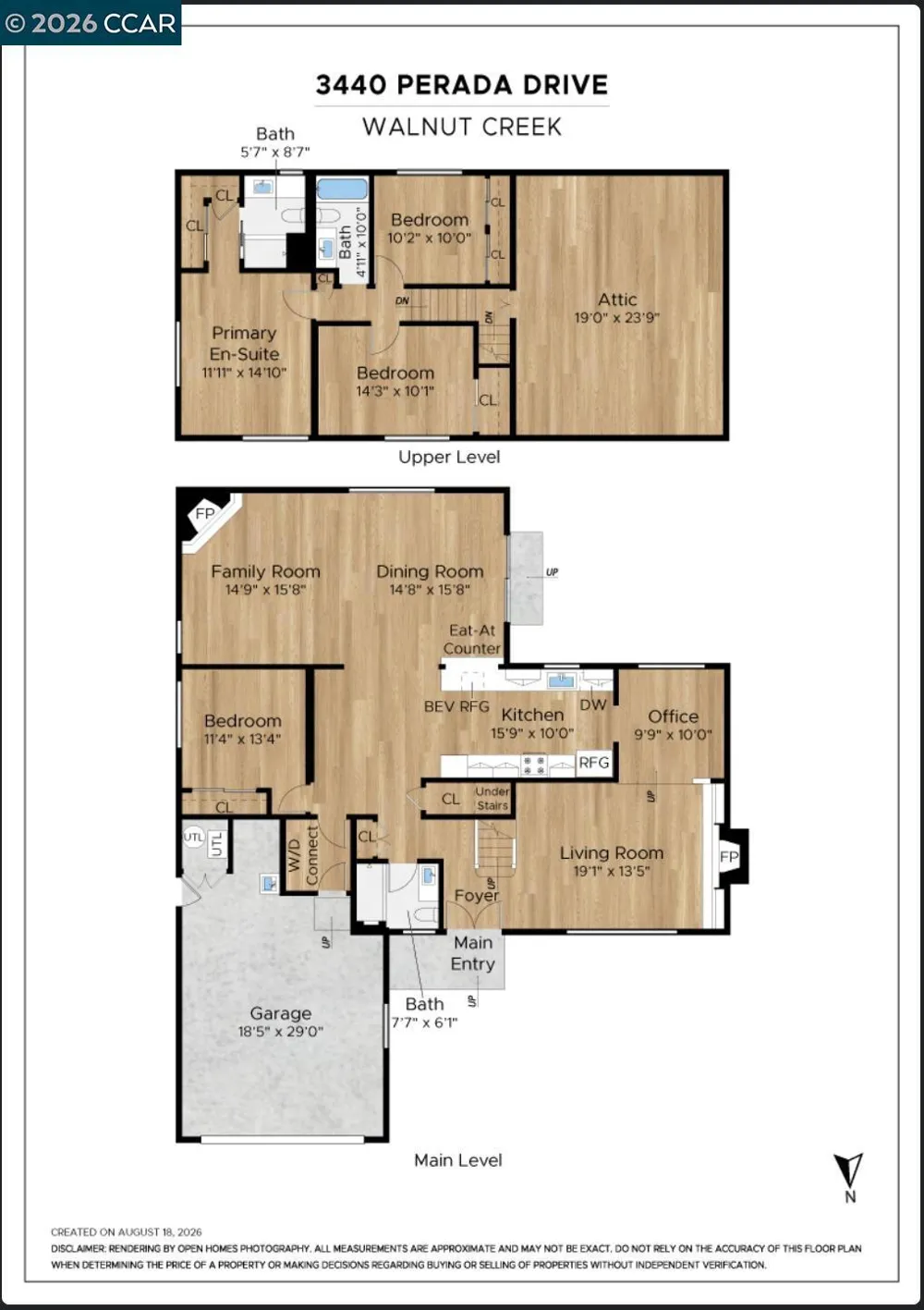 3440 Perada Dr Walnut Creek, CA 94598