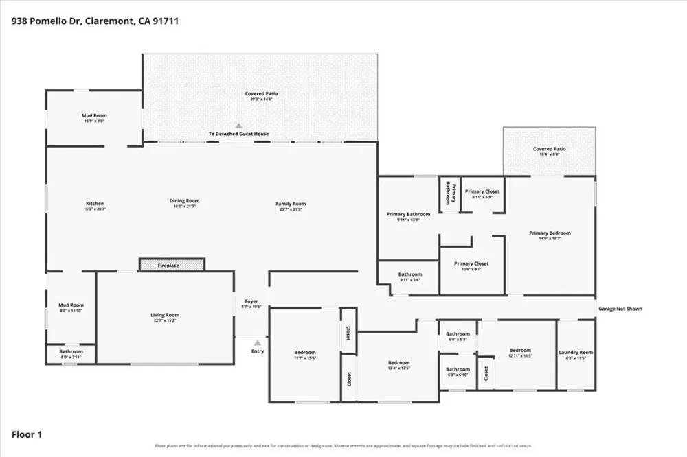 938 E Pomello Drive Claremont, CA 91711