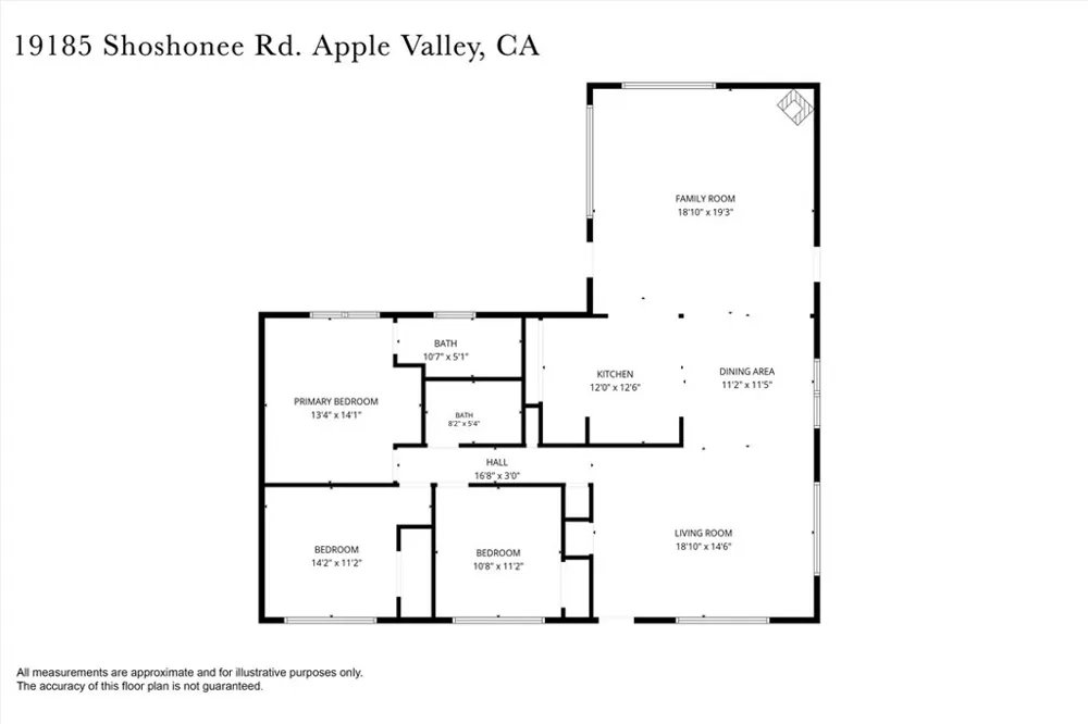 19185 Shoshonee Apple Valley, CA 92307