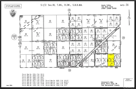 Johnson Parcel #0472-362-33 Road
