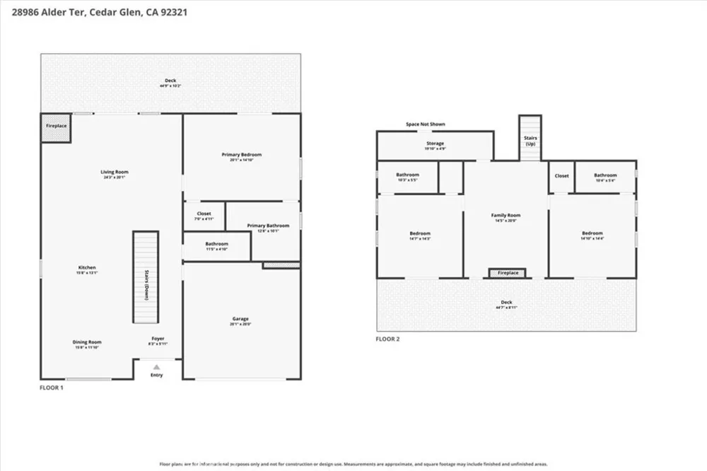 28986 Alder Terrace Lake Arrowhead, CA 92321