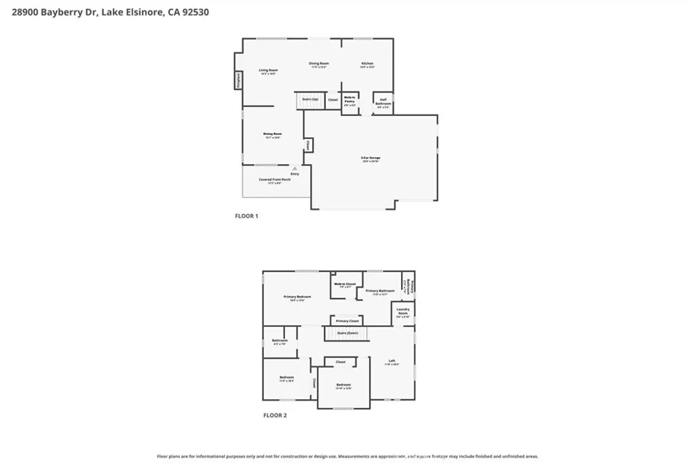 28900 Bayberry Drive Lake Elsinore, CA 92530