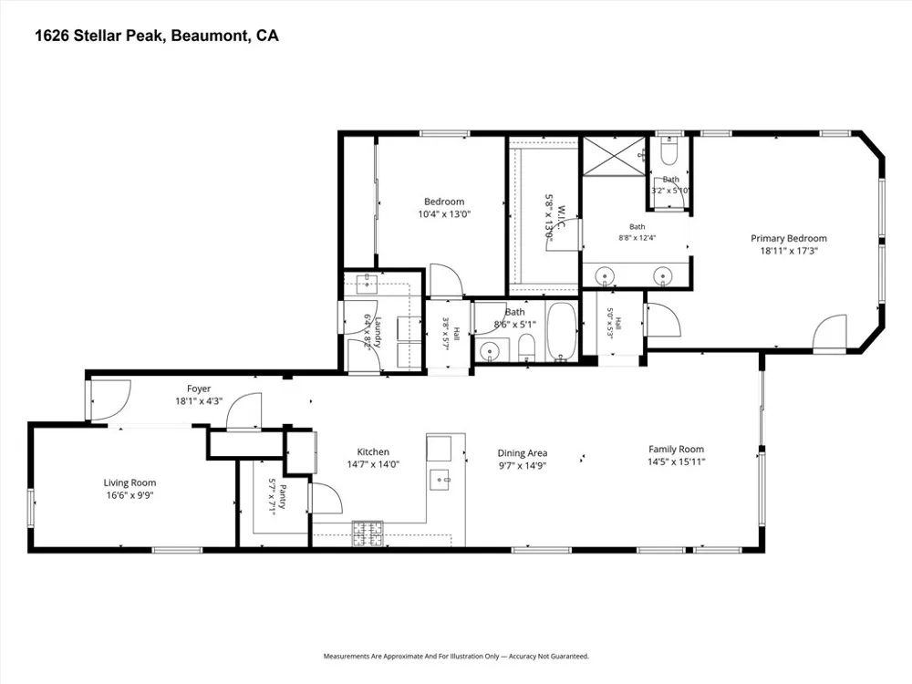 1626 Stellar Peak Beaumont, CA 92223