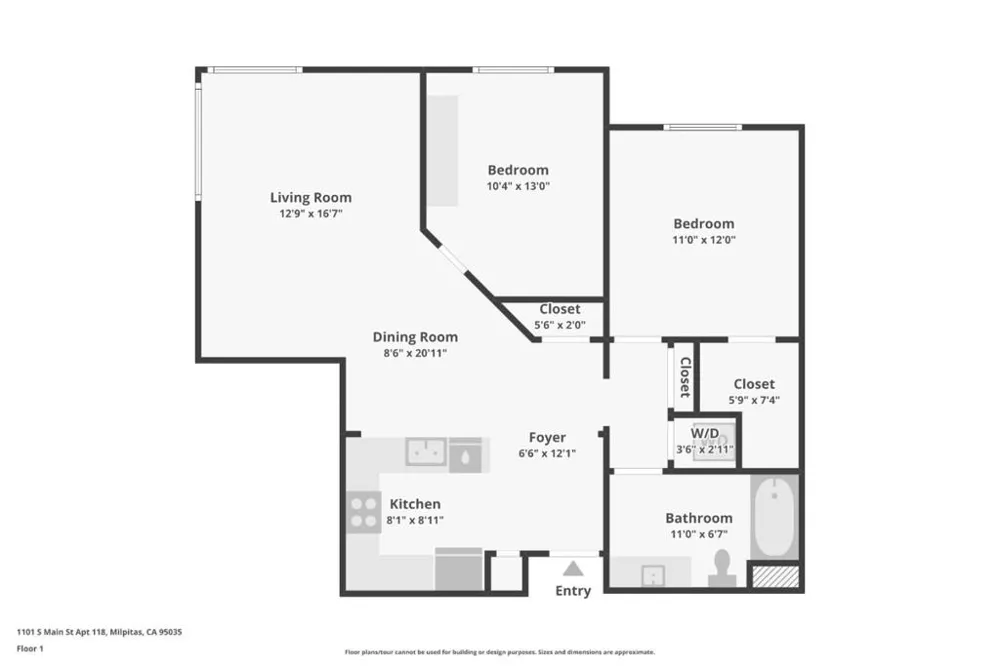 1101 S Main Street #118 Milpitas, CA 95035