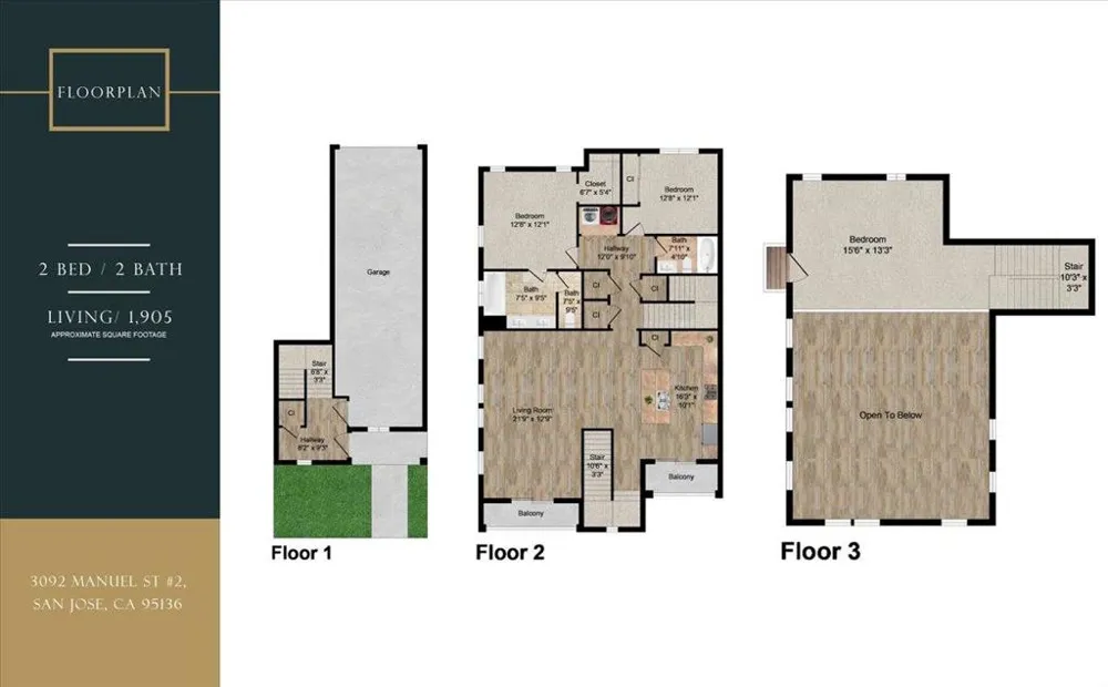 3092 Manuel Street #2 San Jose, CA 95136