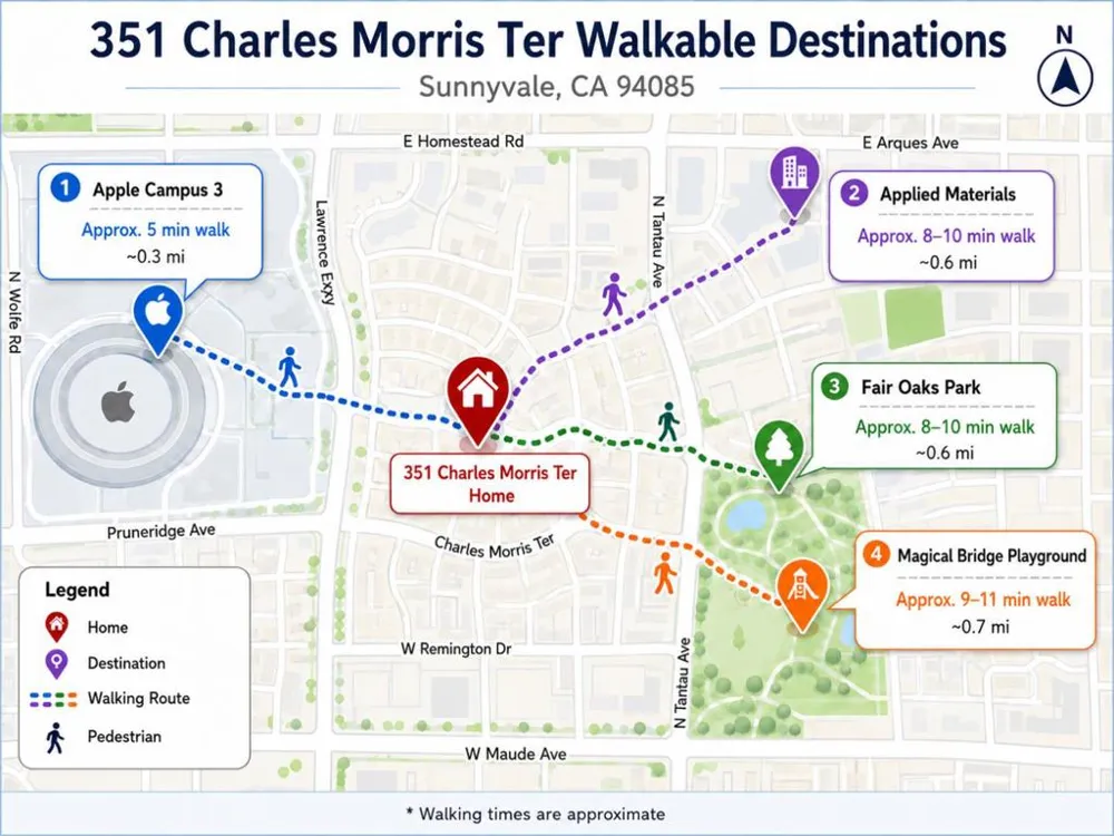 351 Charles Morris Terrace Sunnyvale, CA 94085