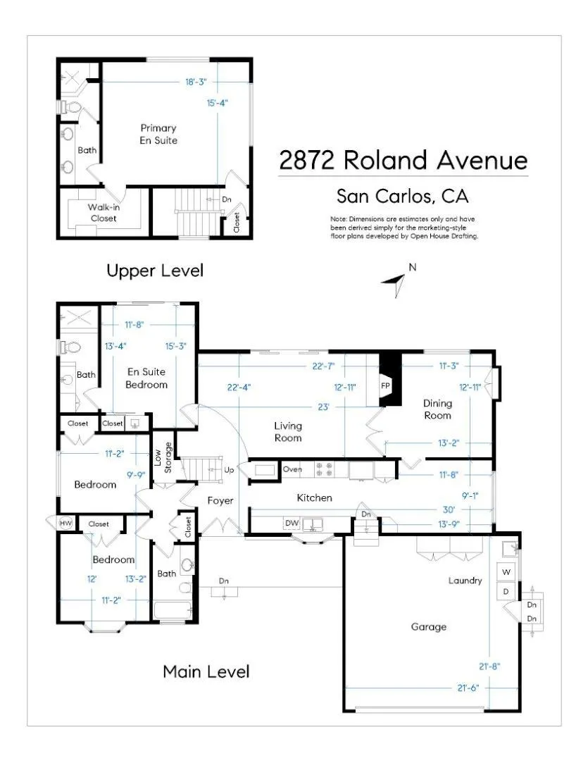 2872 Roland Avenue San Carlos, CA 94070