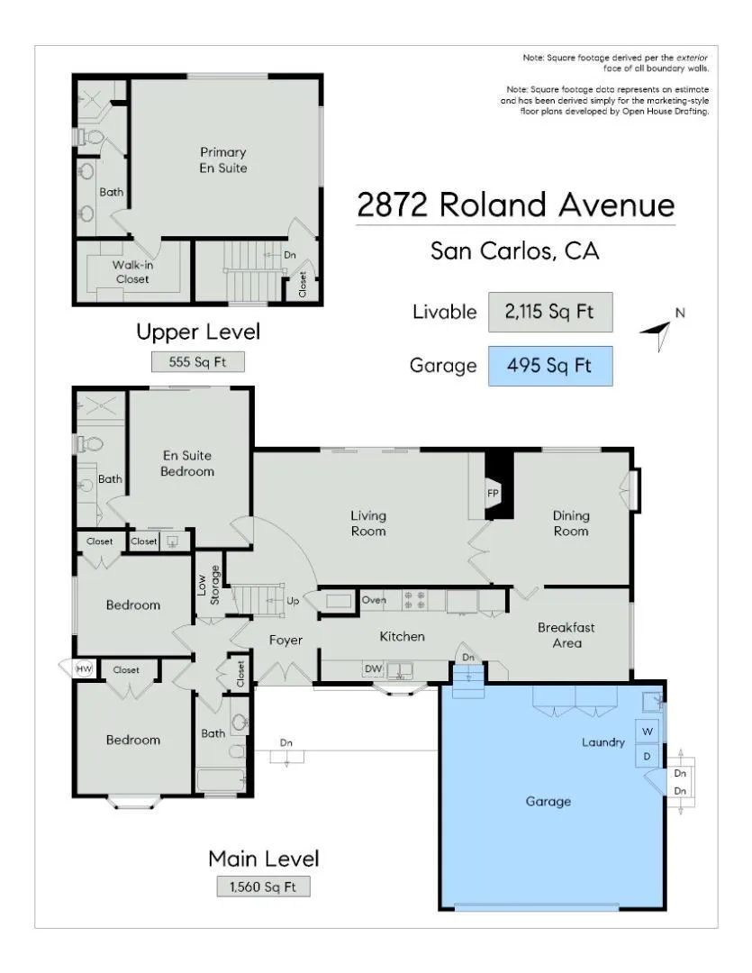 2872 Roland Avenue San Carlos, CA 94070