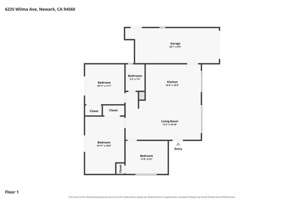 6225 Wilma Avenue Newark, CA 94560
