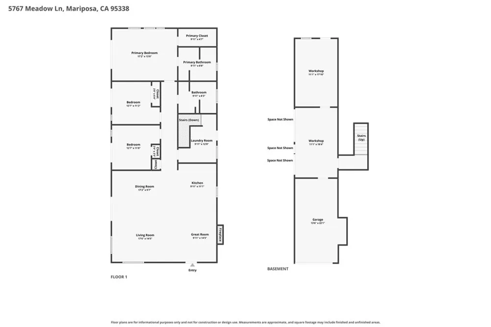 5767 Meadow Lane Mariposa, CA 95338