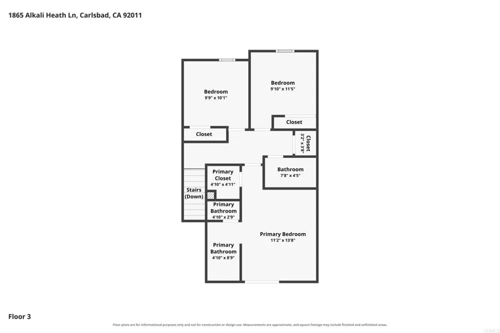1865 Alkali Heath Lane Carlsbad, CA 92011