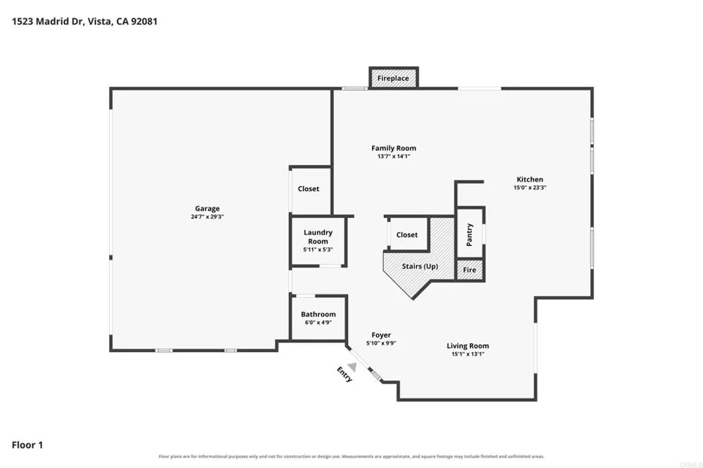 1523 Madrid Drive Vista, CA 92081