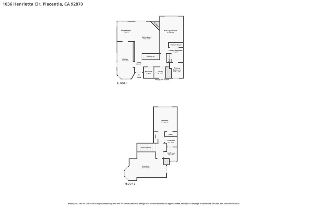 1036 Henrietta Circle Placentia, CA 92870