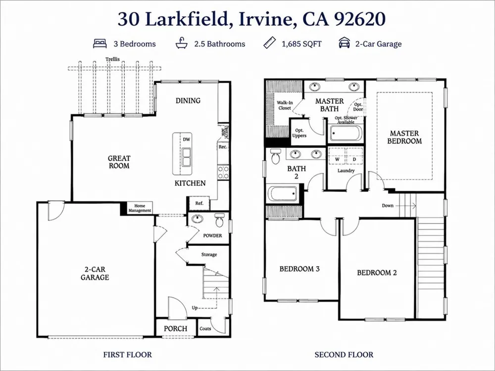 30 Larkfield Irvine, CA 92620