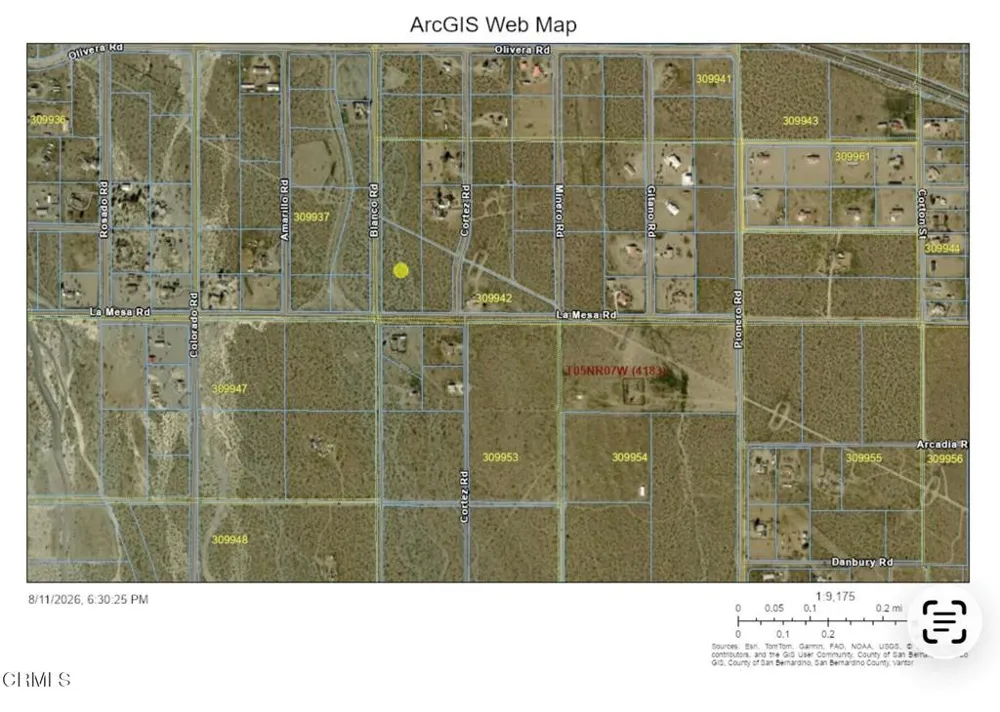 Blanco Road Pinon Hills, CA 92372