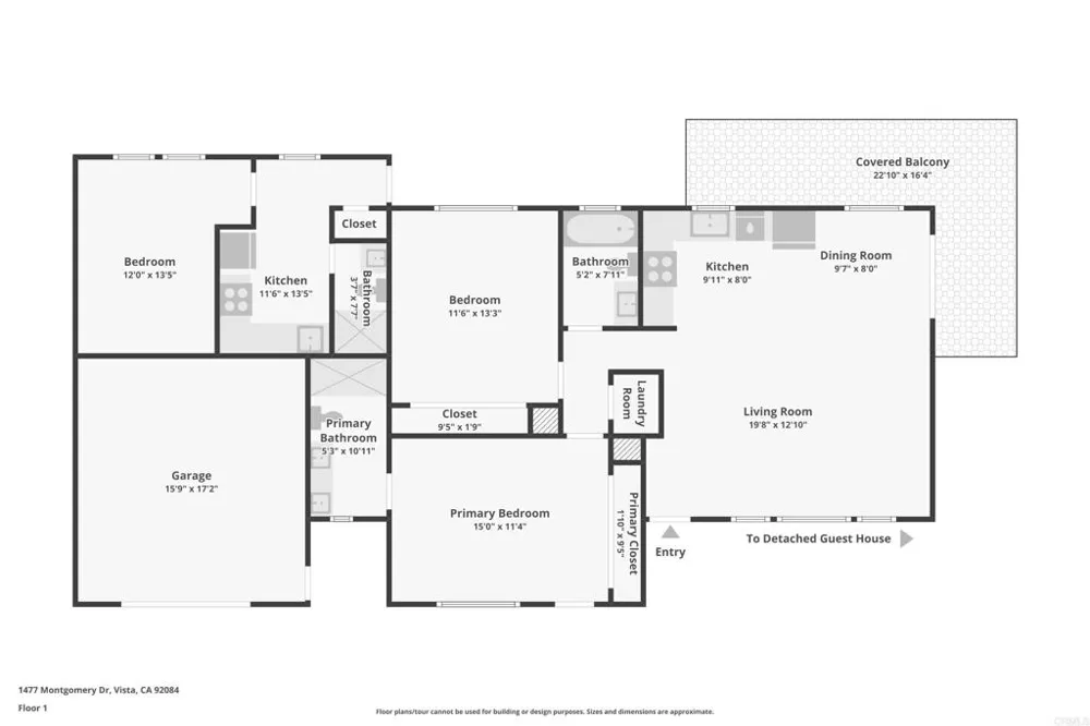 1477 Montgomery Drive Vista, CA 92084