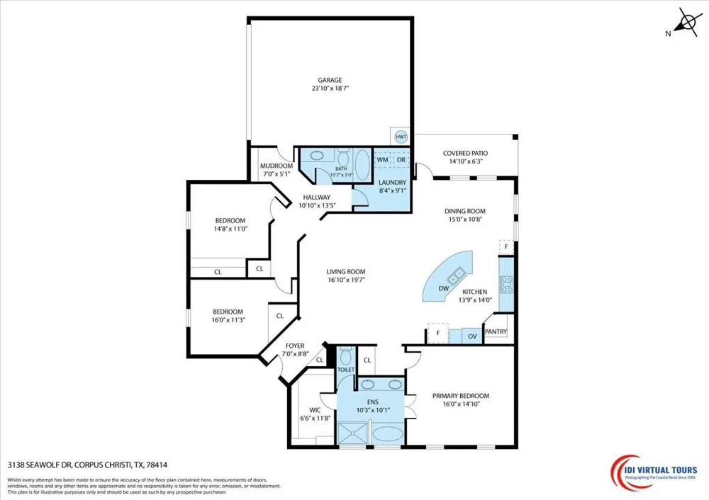 3138 Seawolf Drive Corpus Christi, TX 78414