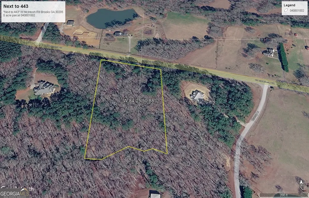 NEXT TO 443 McIntosh RD Brooks, GA 30205