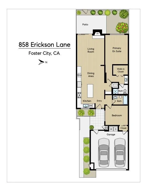858 Erickson Lane Foster City, CA 94404