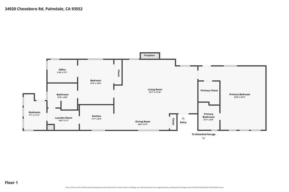 34920 Cheseboro Palmdale, CA 93552