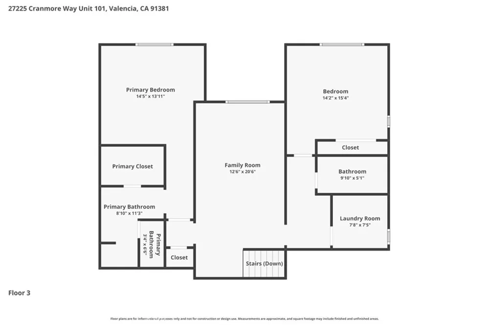 27225 Cranmore #101 Valencia, CA 91381