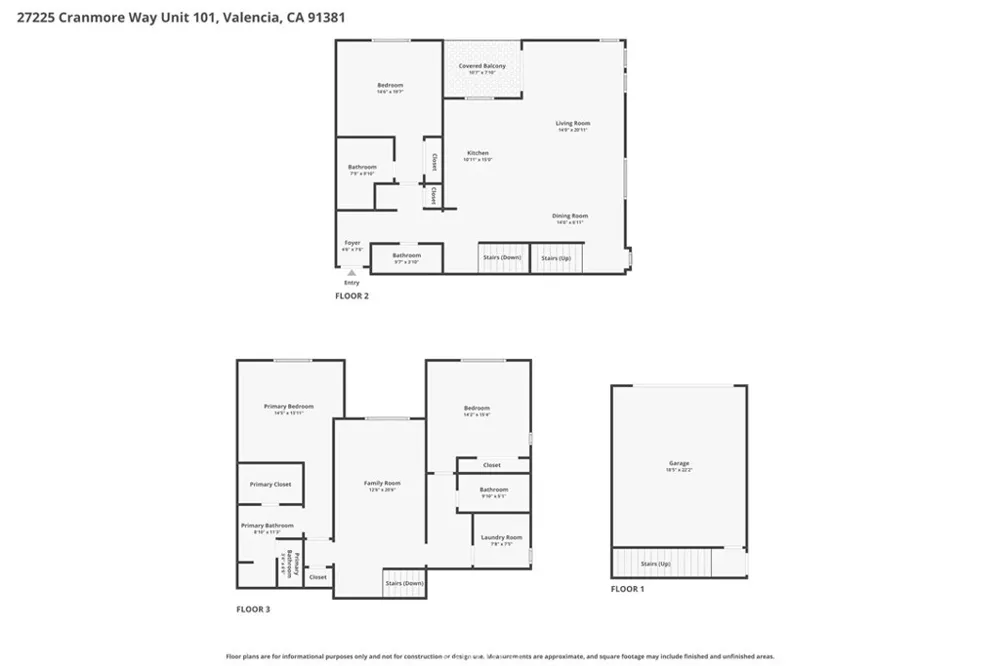 27225 Cranmore #101 Valencia, CA 91381