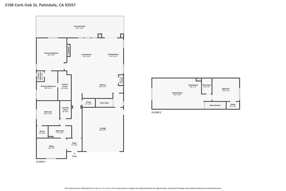 2108 Cork Oak Street Palmdale, CA 93551
