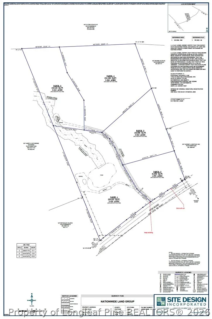 Laia Hills (Lot 1) Road Siler City, NC 27344