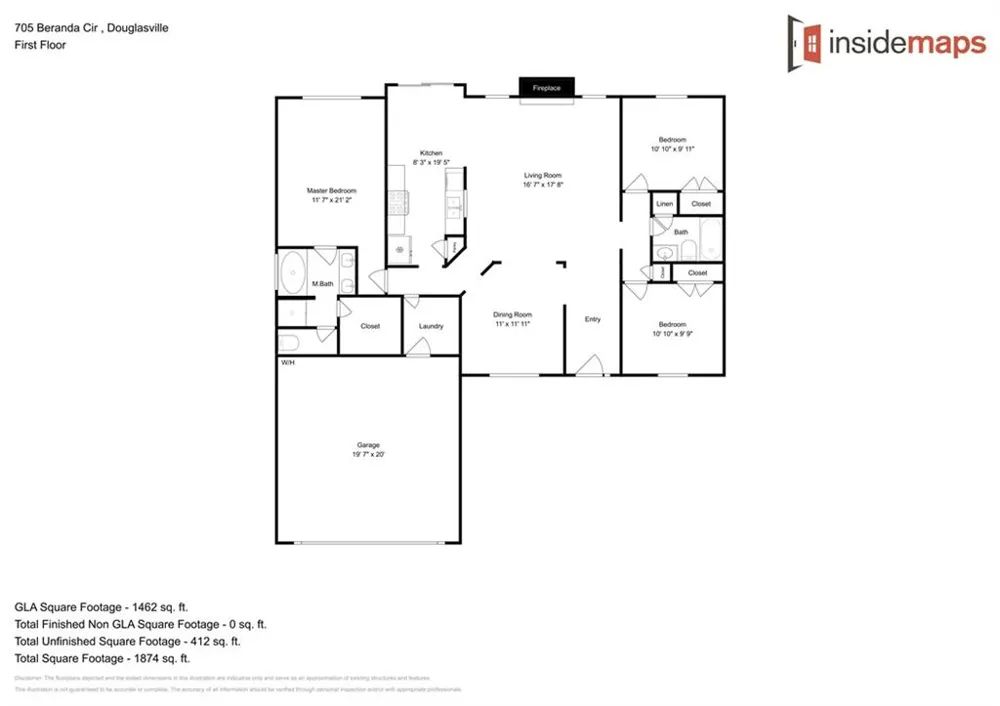 705 Beranda Circle Douglasville, GA 30134