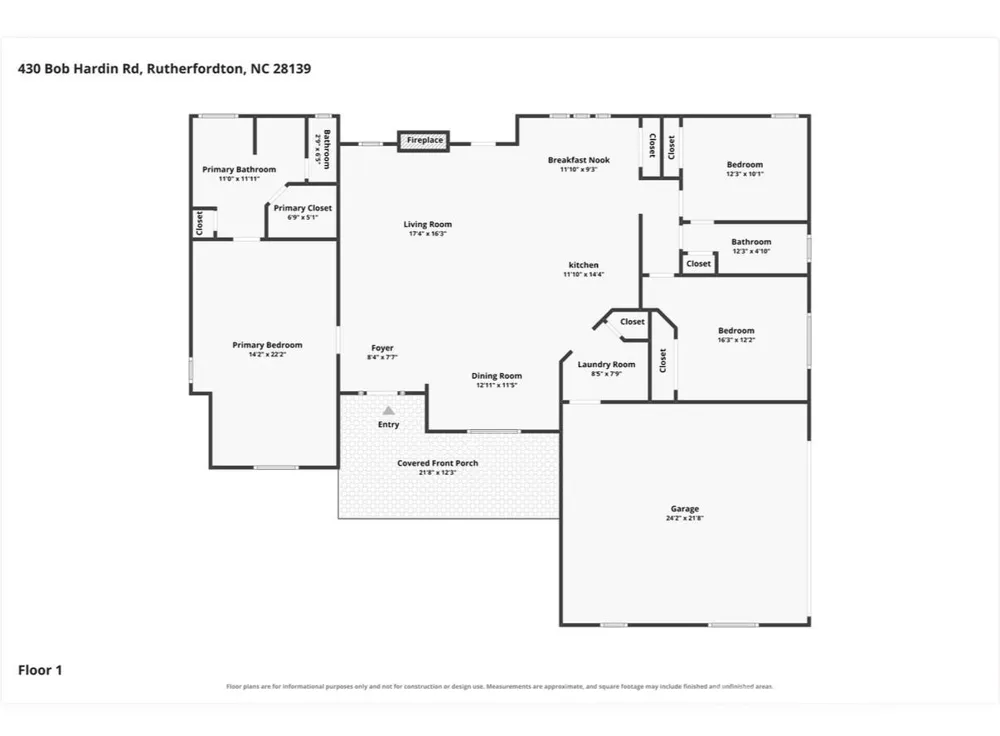 430 Bob Hardin Road Rutherfordton, NC 28139