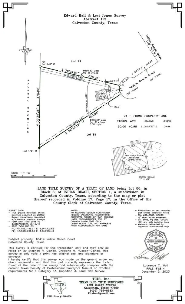18414 Indian Beach Ct Galveston, TX 77554
