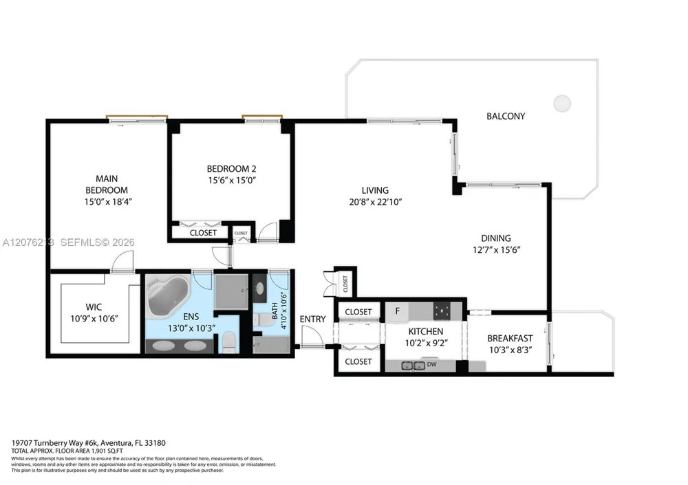 19707 Turnberry Way #6K Aventura, FL 33180