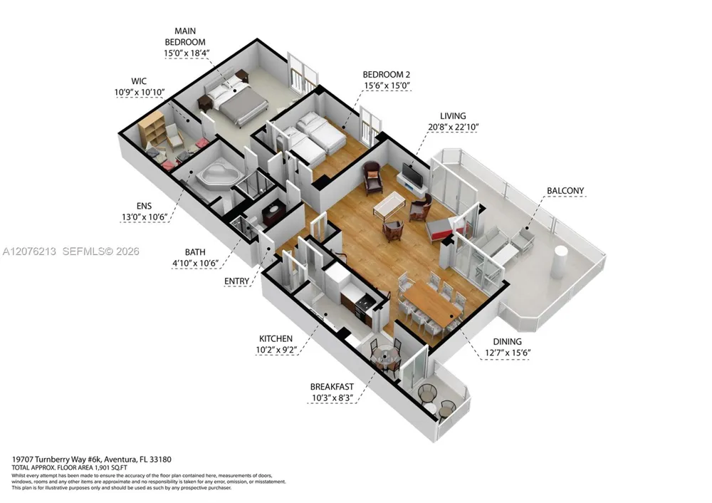 19707 Turnberry Way #6K Aventura, FL 33180