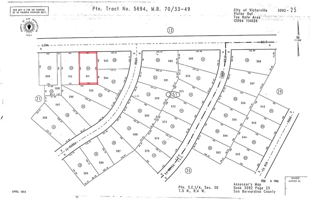 Luna Rd Victorville, CA 92392