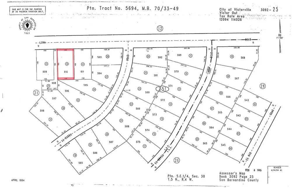 Luna Rd Victorville, CA 92392