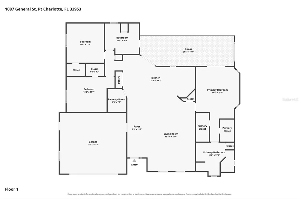 1087 GENERAL STREET Port Charlotte, FL 33953
