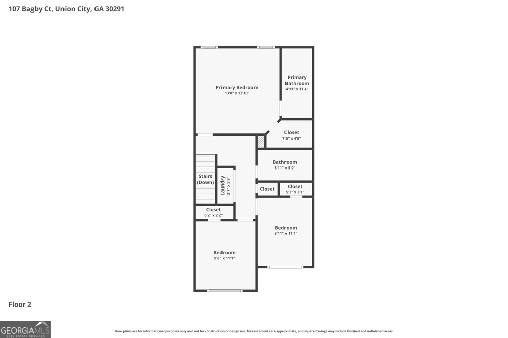 107 Bagby CT Union City, GA 30291