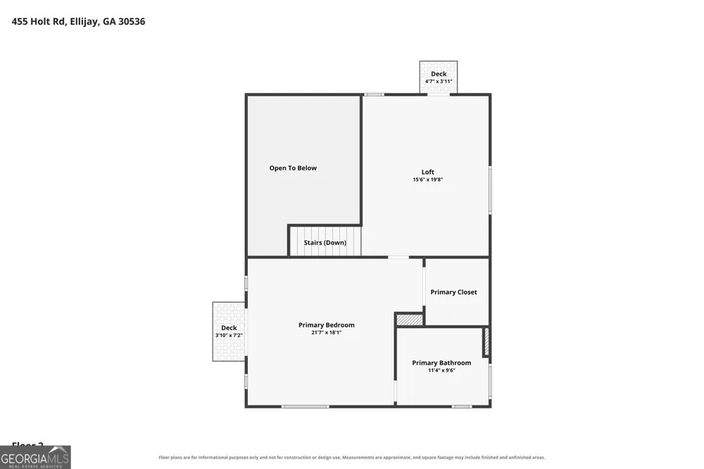 455 Holt RD Ellijay, GA 30536