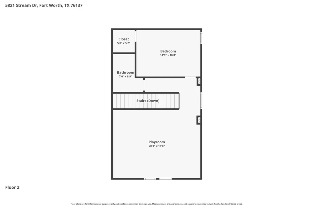 5821 stream Drive Fort Worth, TX 76137