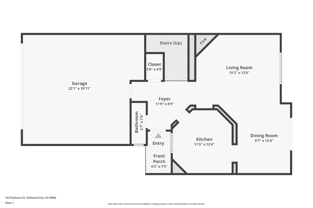 Address Not Shown Redwood City, CA 94065