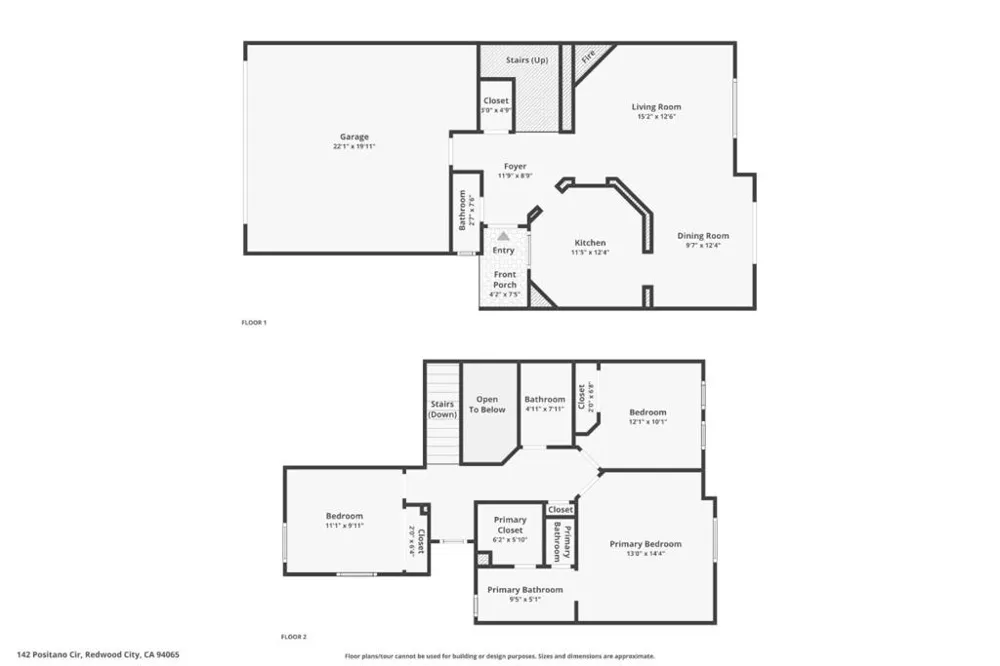 Address Not Shown Redwood City, CA 94065