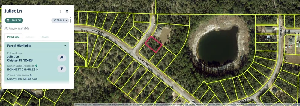 Lot 4, Unit 1, Blk 3 JULIET LANE Chipley, FL 32428