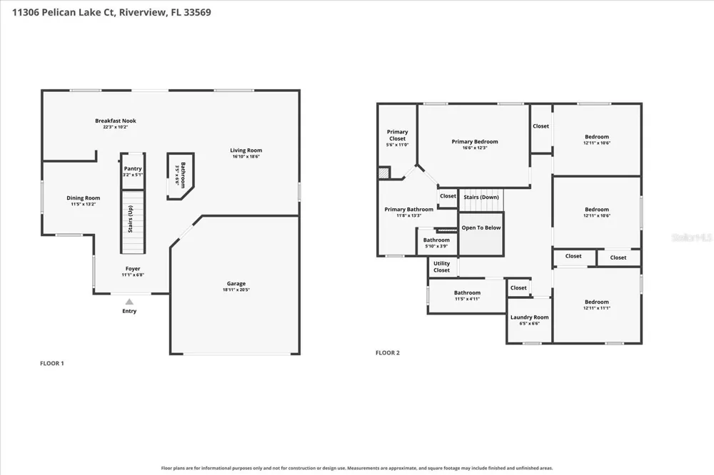 11306 PELICAN LAKE COURT Riverview, FL 33569